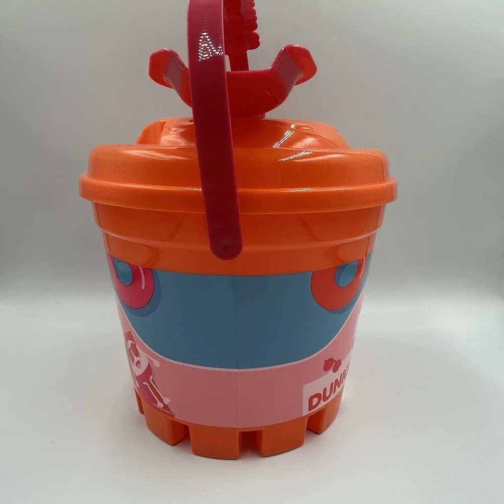 NEW 2025 Limited Edition Summer Dunkin Donuts Munchkin Beach Bucket Sand‎ Shovel